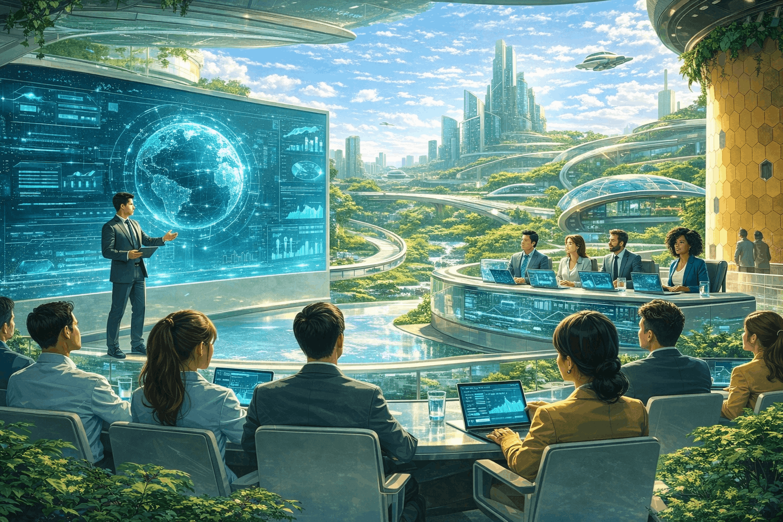 Futuristic hosting infrastructure