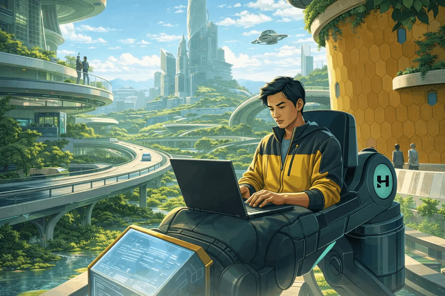 Futuristic hosting infrastructure